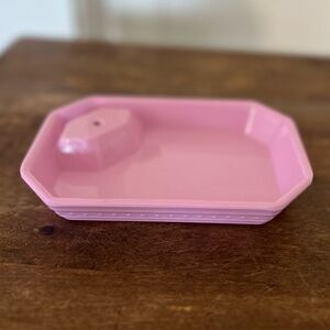 Nora Fleming Dainty Dish Pastel Pink ring dish soap dish soap